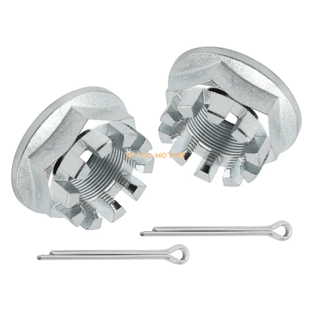 Rear Axle Nuts for Honda Rancher 350 400 420 Foreman 400 450 500 520 Recon 250 (2000–2023)
