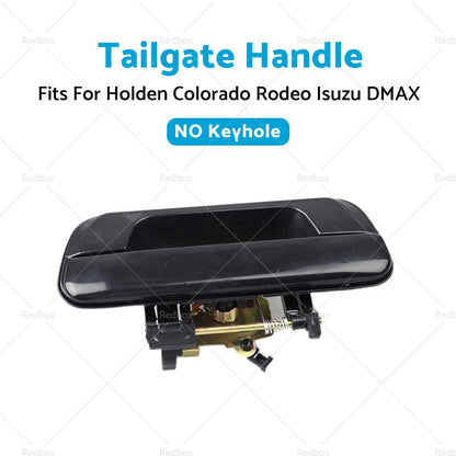 Black Tailgate Handle for Holden Colorado RC Rodeo RA DMAX (NO Keyhole)