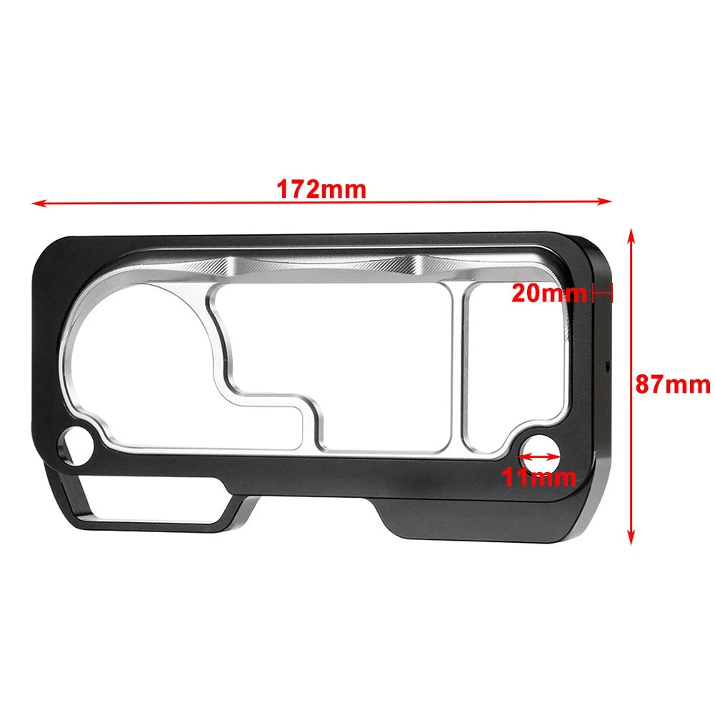 CNC Aluminum Speedometer Protector Cover for Honda CB650R (2019–2021)