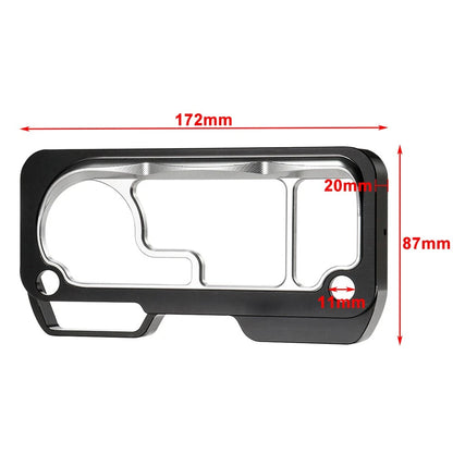 CNC Aluminum Speedometer Protector Cover for Honda CB650R (2019–2021)