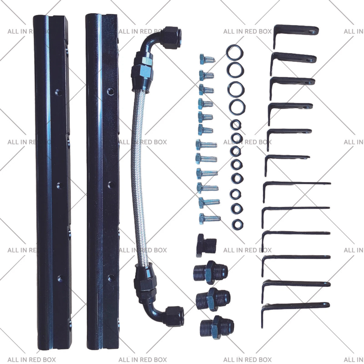 Intake Manifold Fuel Rail Set for Chevy GM LS1 LS2 LS6 (2001–2009)