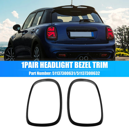 Set of 2 Headlight Ring Tail Light Surround Trim for MINI Cooper F55 (2014–2019)
