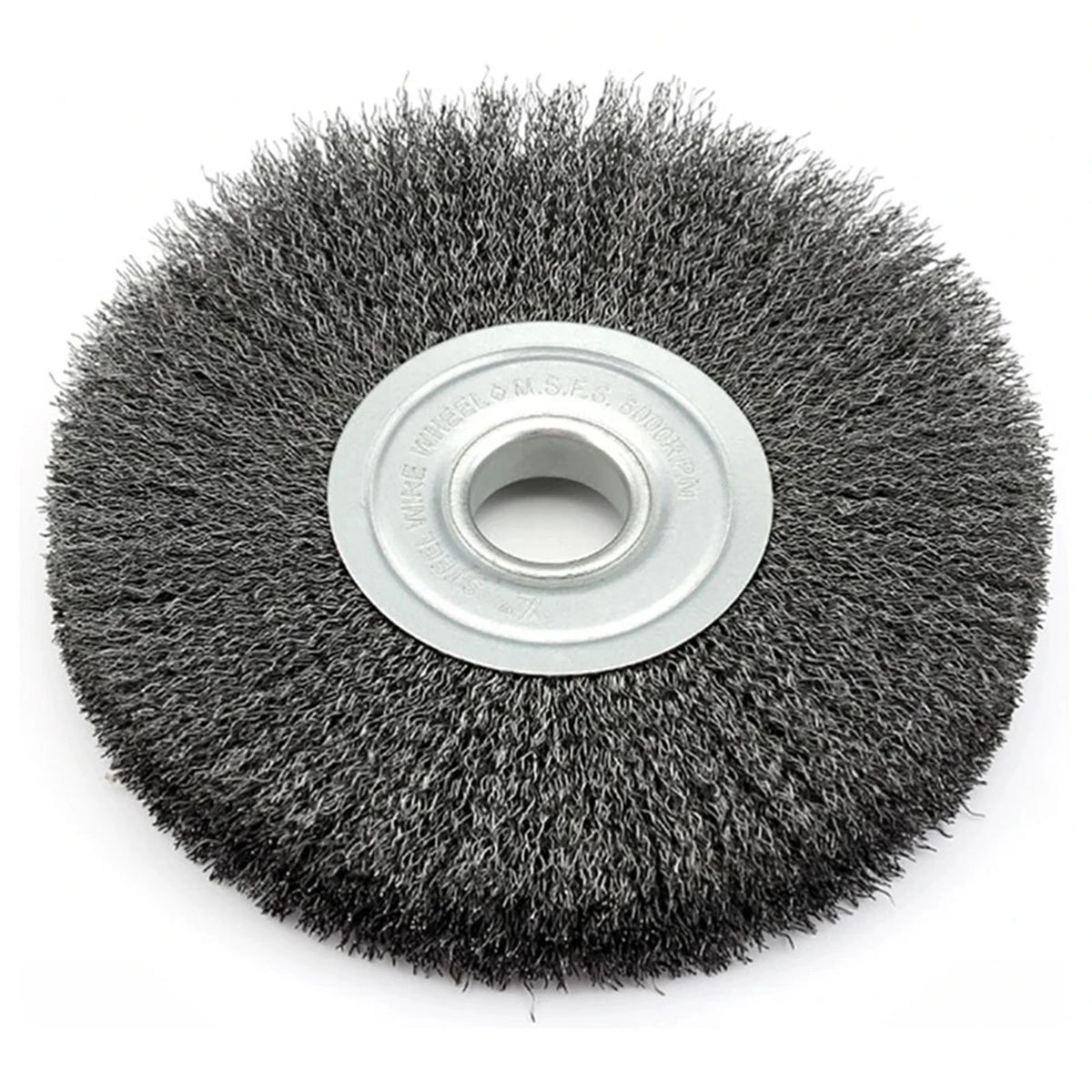 4.5In Wire Wheel Brush for Angle Grinder - Deburring & Rust Removal
