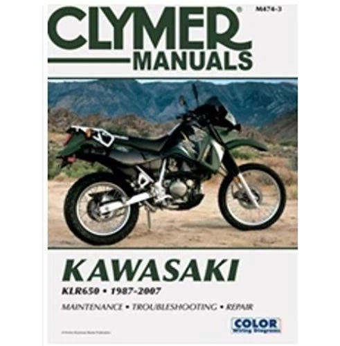 Service Repair Manual for Kawasaki KLR650 (1987–2007)