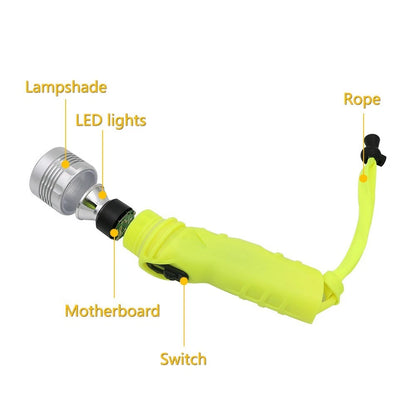 LED Diving Light for Outdoor Use (4 AA Battery)