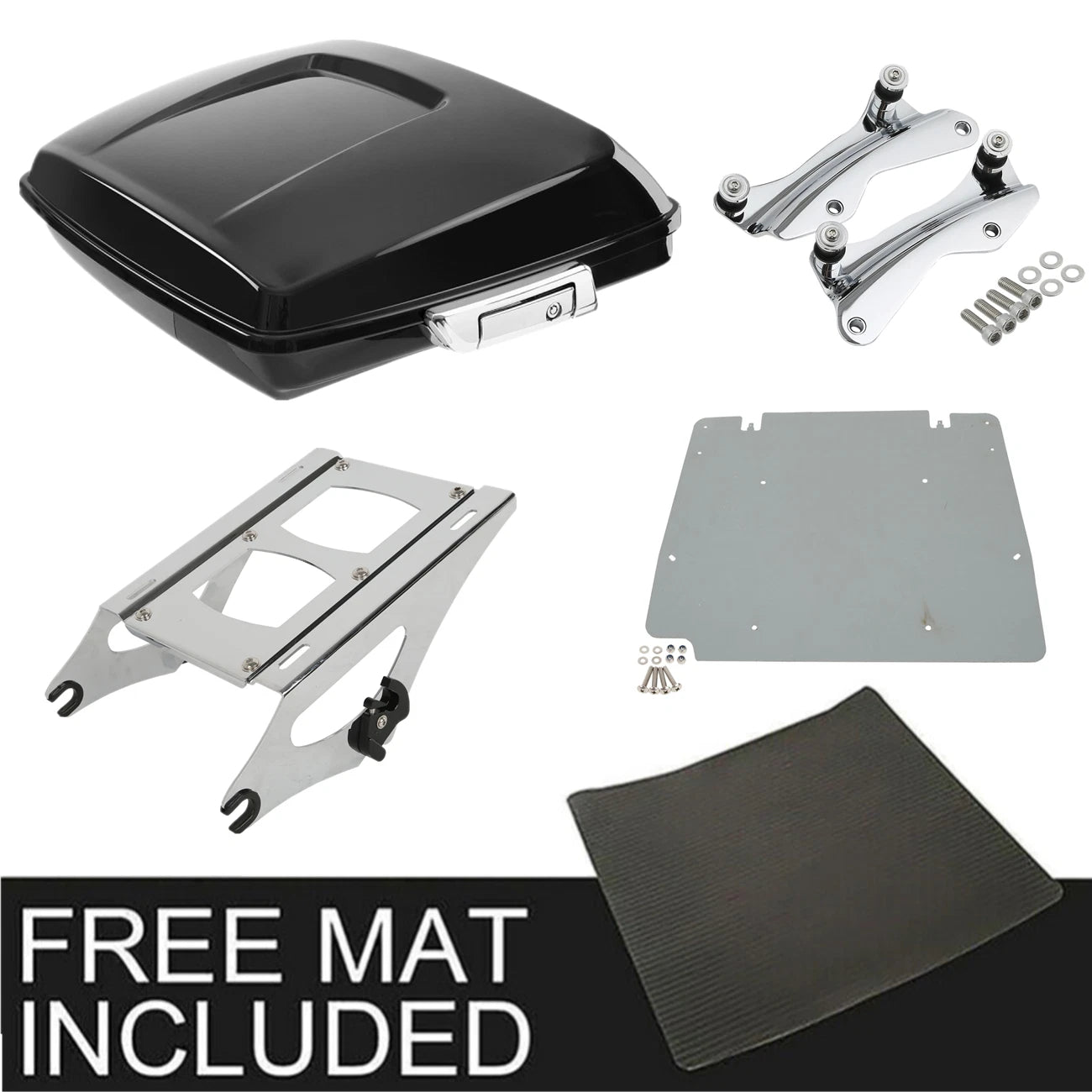 Razor Trunk Mount Base Plate Docking Kit for Harley Touring (2014–2024)