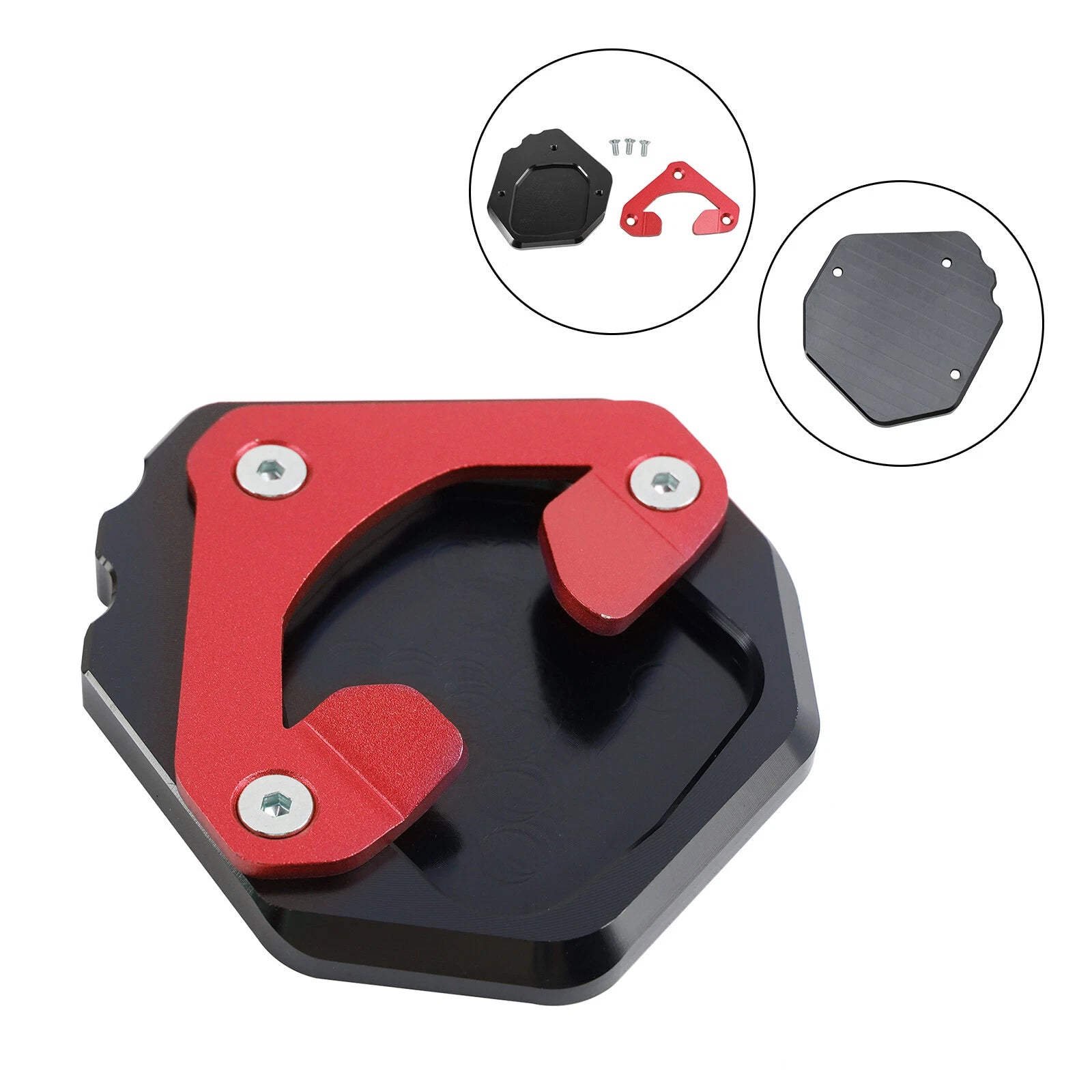 Kickstand Enlarged Plate Pad for Yamaha Tenere 700 (2019–2023)