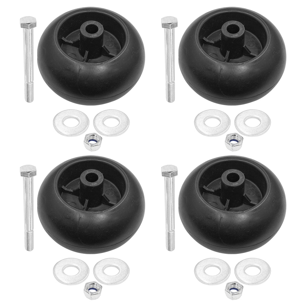 Deck Wheel Anti-Scalp Roller with Bolt for Hustler Fastrak (2017–2022)
