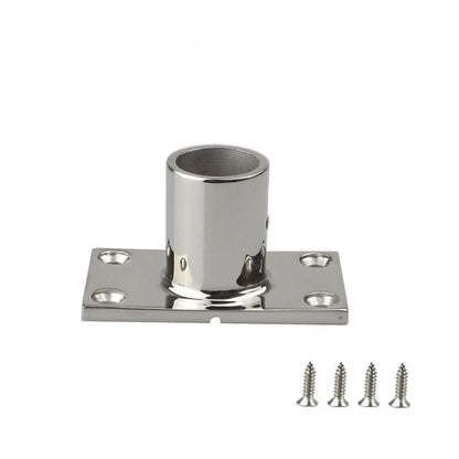 Hand Rail Rectangular Base for Boat (Fits 22mm 25mm Rails)