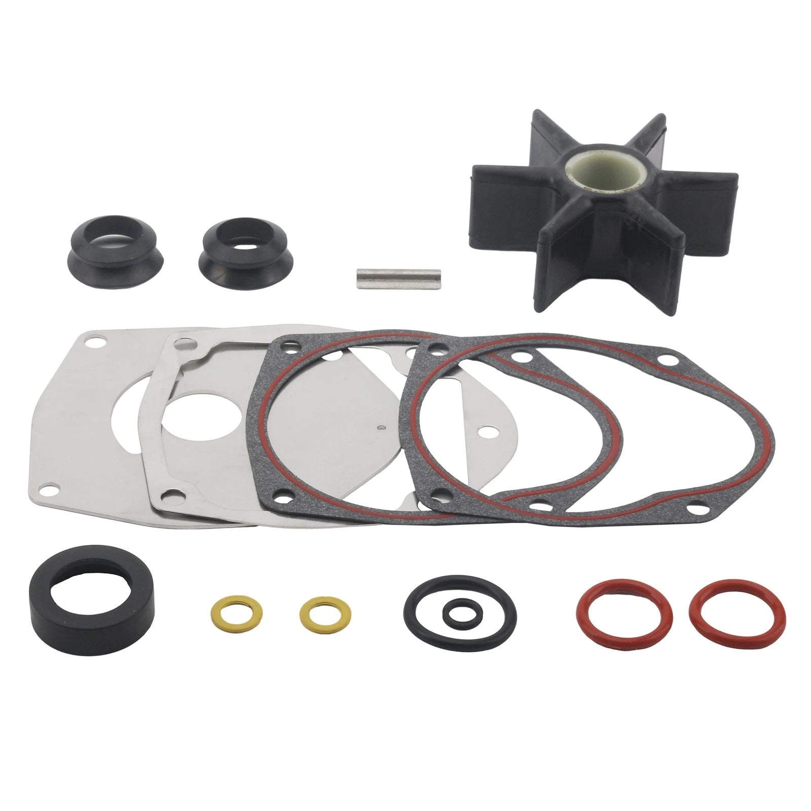 Water Pump Impeller Repair Kit for Mercury 40-250 HP Outboard (47-43026Q06)