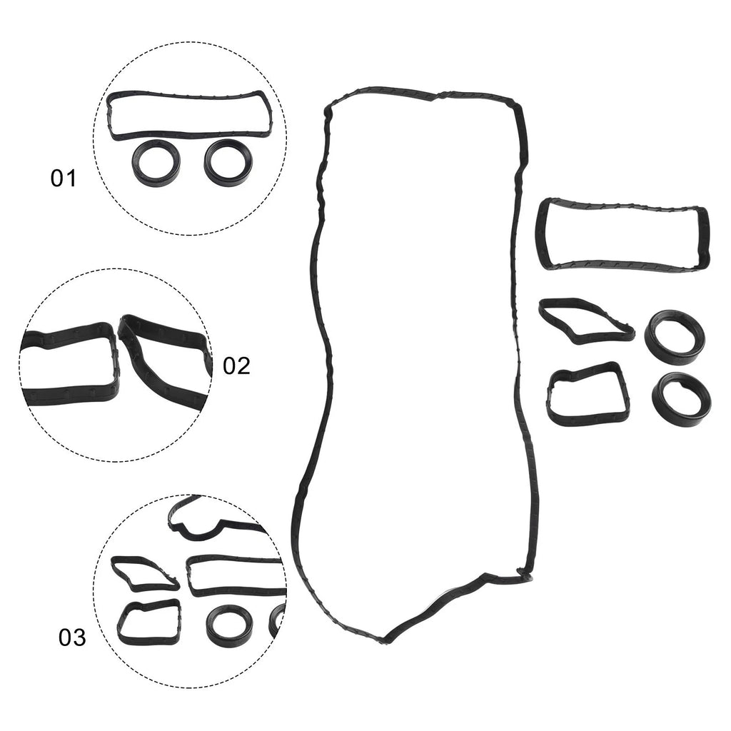 Engine Valve Rocker Cover Gasket for Ford Focus 2012–2018