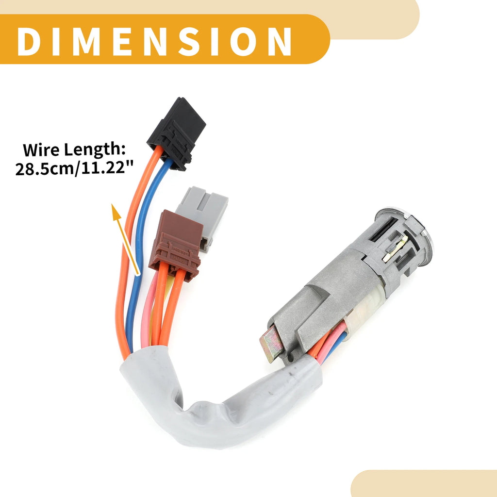 Ignition Starter Switch for Peugeot 106 (1991–2003) No.416292