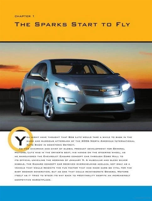 Chevrolet Volt Development Design Engineering Book (2011–2019)