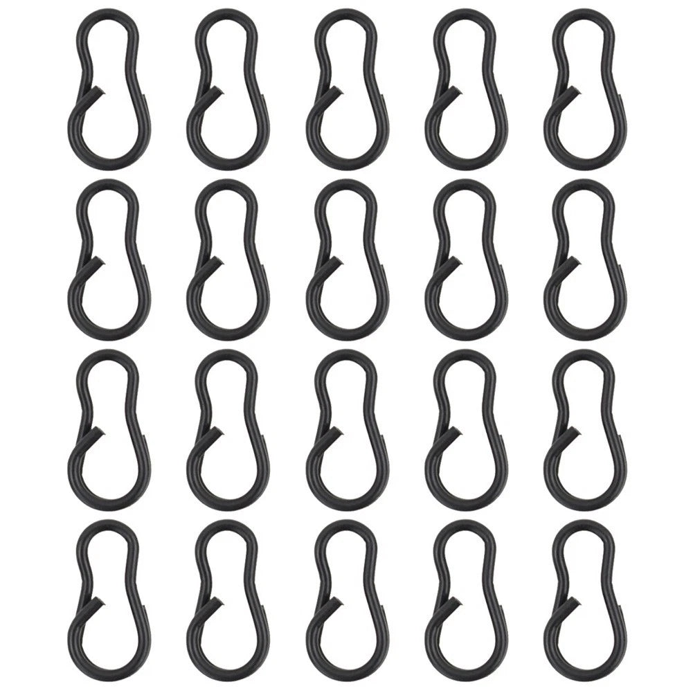 20pcs Snap Clips for Fishing Tackle Gear Accessories
