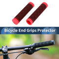 Handlebar Grip Cover 130mm End Grip Protector Rubber 1 Pair for Bike