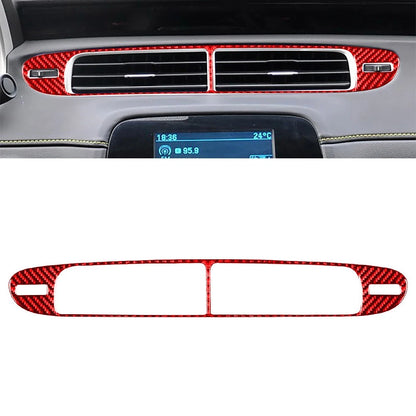 Central Console Air Vent Outlet Panel Cover Trim for Chevrolet Camaro (2010–2015) Red