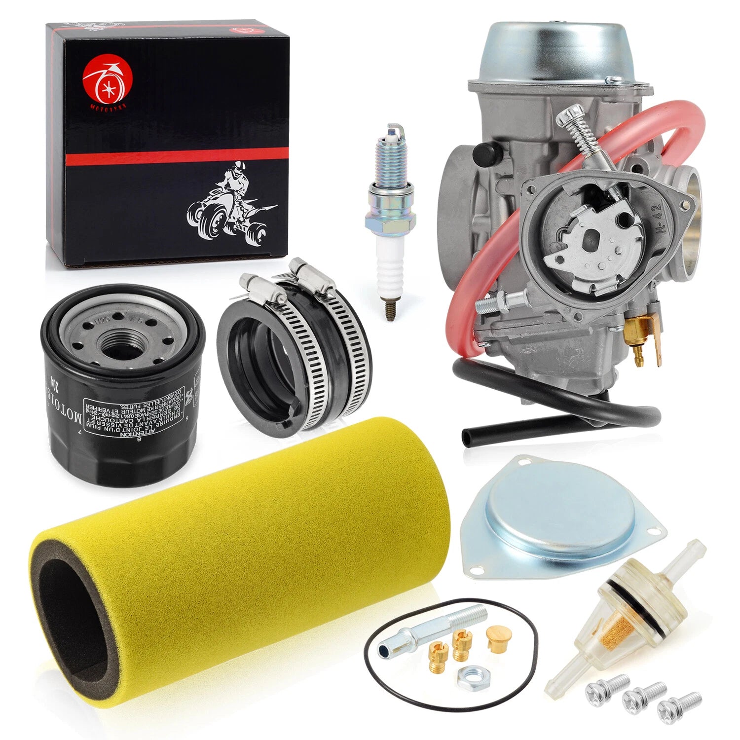 Carburetor & Intake Manifold for Yamaha Rhino 660 YXR660F (2004–2007)