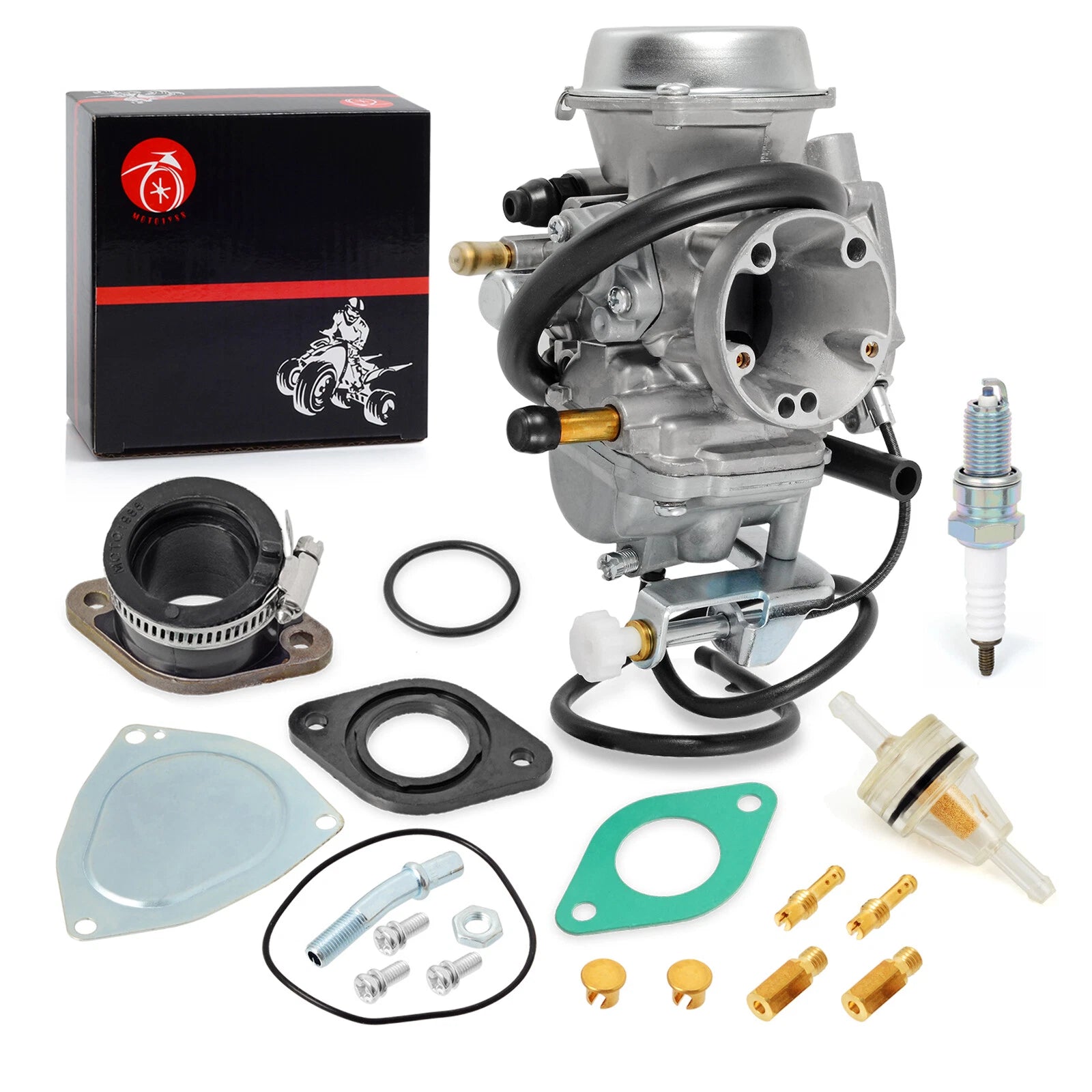 Carburetor with Intake Pipe for Suzuki Quadsport Z250 LTZ250 (2004–2009) 13110-21G00