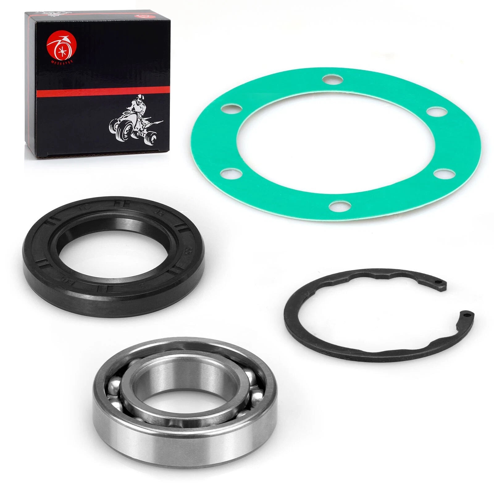 Rear Axle Bearing Seal & Gasket for Kawasaki Mule 2500 3000 3010 3020 4000 4010