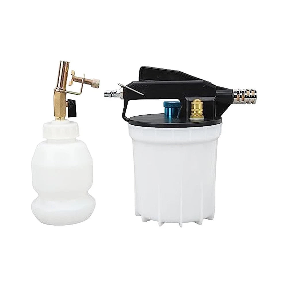 2L Brake Bleeder Tool Kit for Pneumatic Operation Rubber Steel Build