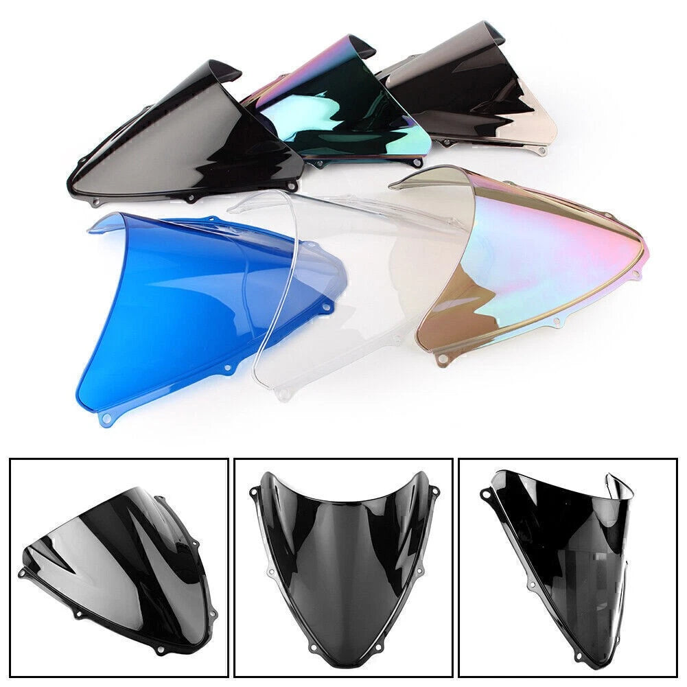 White Motorcycle Front Windshield Screen For Suzuki GSXR 600/750 2006-2007 K6