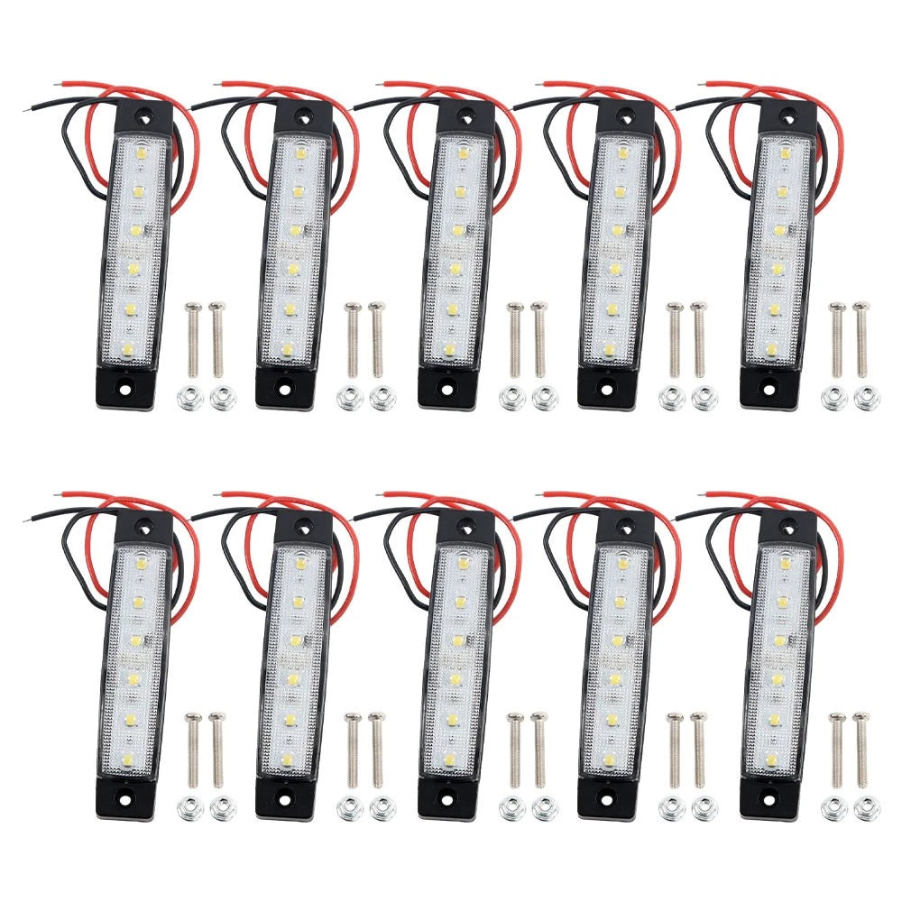 10X LED Waterproof Stern Transom Lights for Marine Boat 12V-24V
