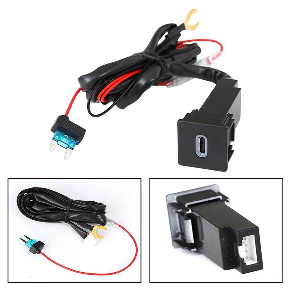 Car Charger Socket Type-C for D-Max T5 (2021–2023)