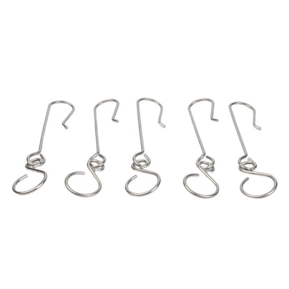 5PCS Stainless Steel Hook for MAPP Propane Bottles (Outdoor Use)