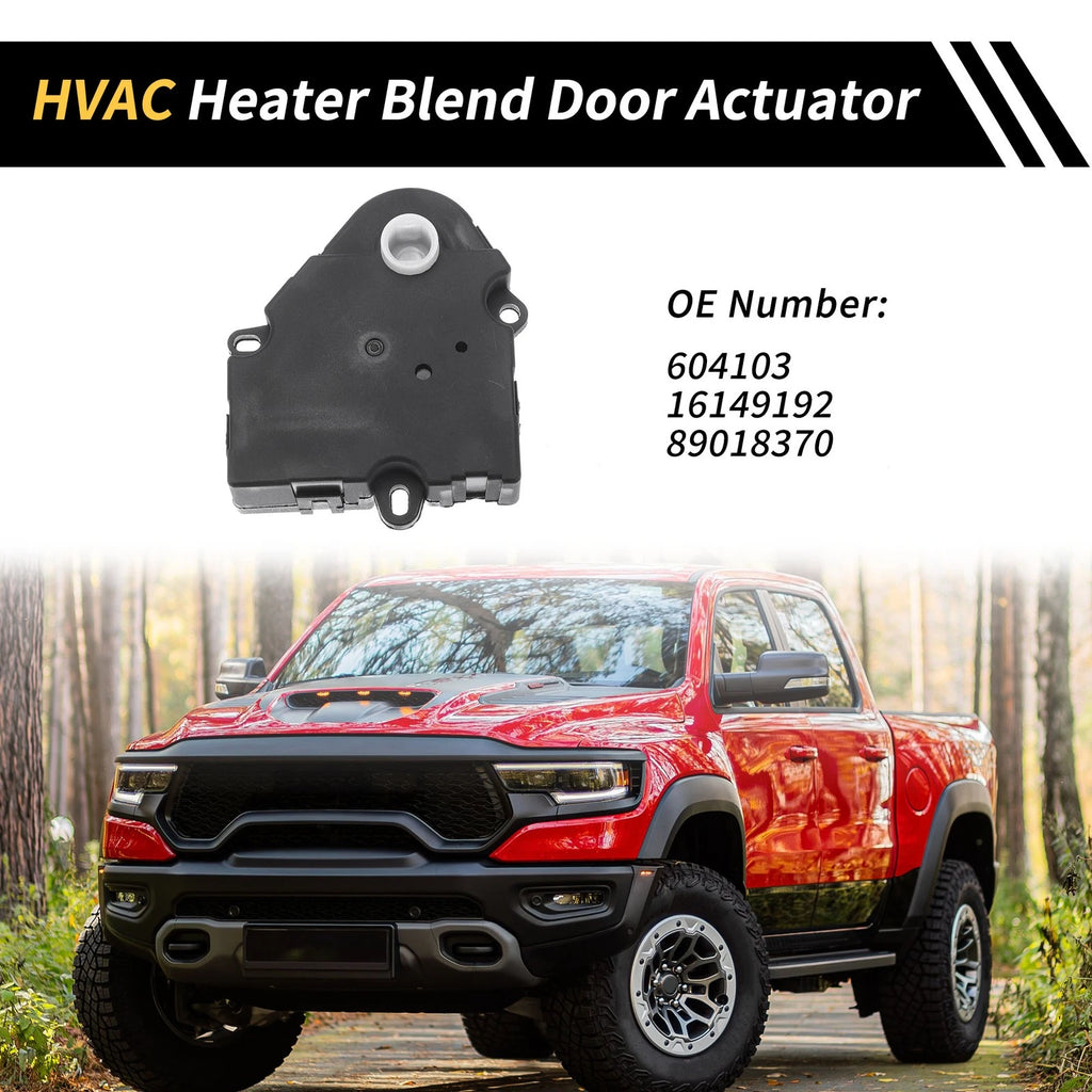 HVAC Heater Blend Air Door Actuator Replacement for Chevrolet Blazer (1992–1994)