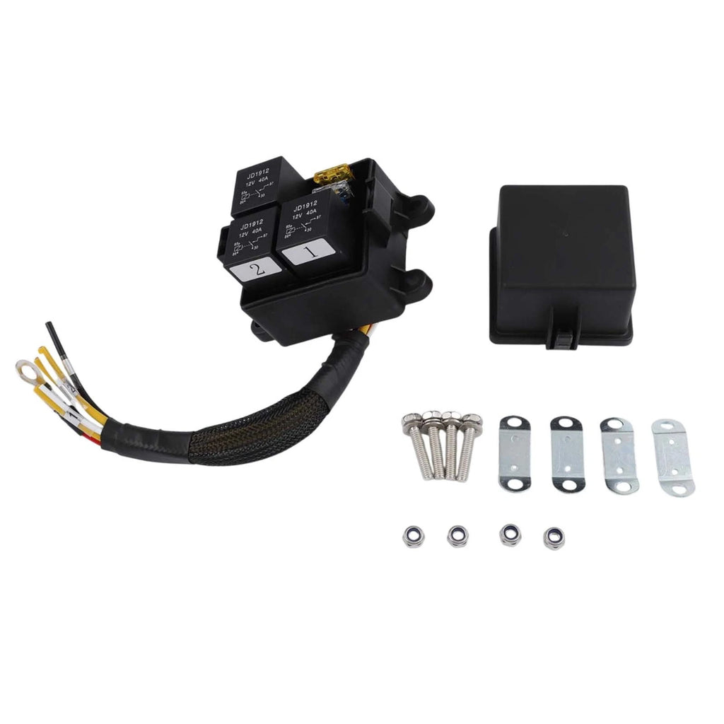 3 Way Fuse Relay Box for Universal Applications (12V)