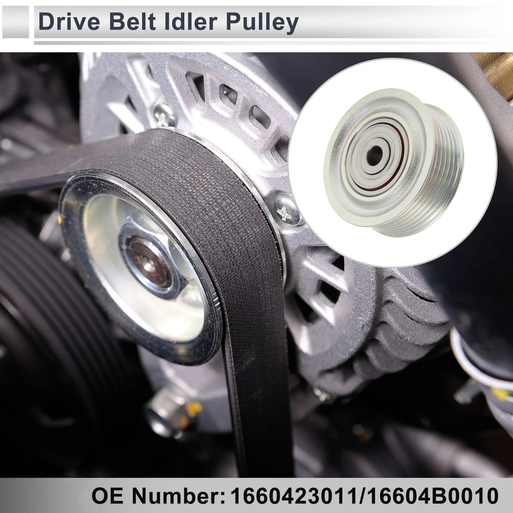 Drive Belt Idler Pulley Replacement for Toyota Yaris 2005–2010