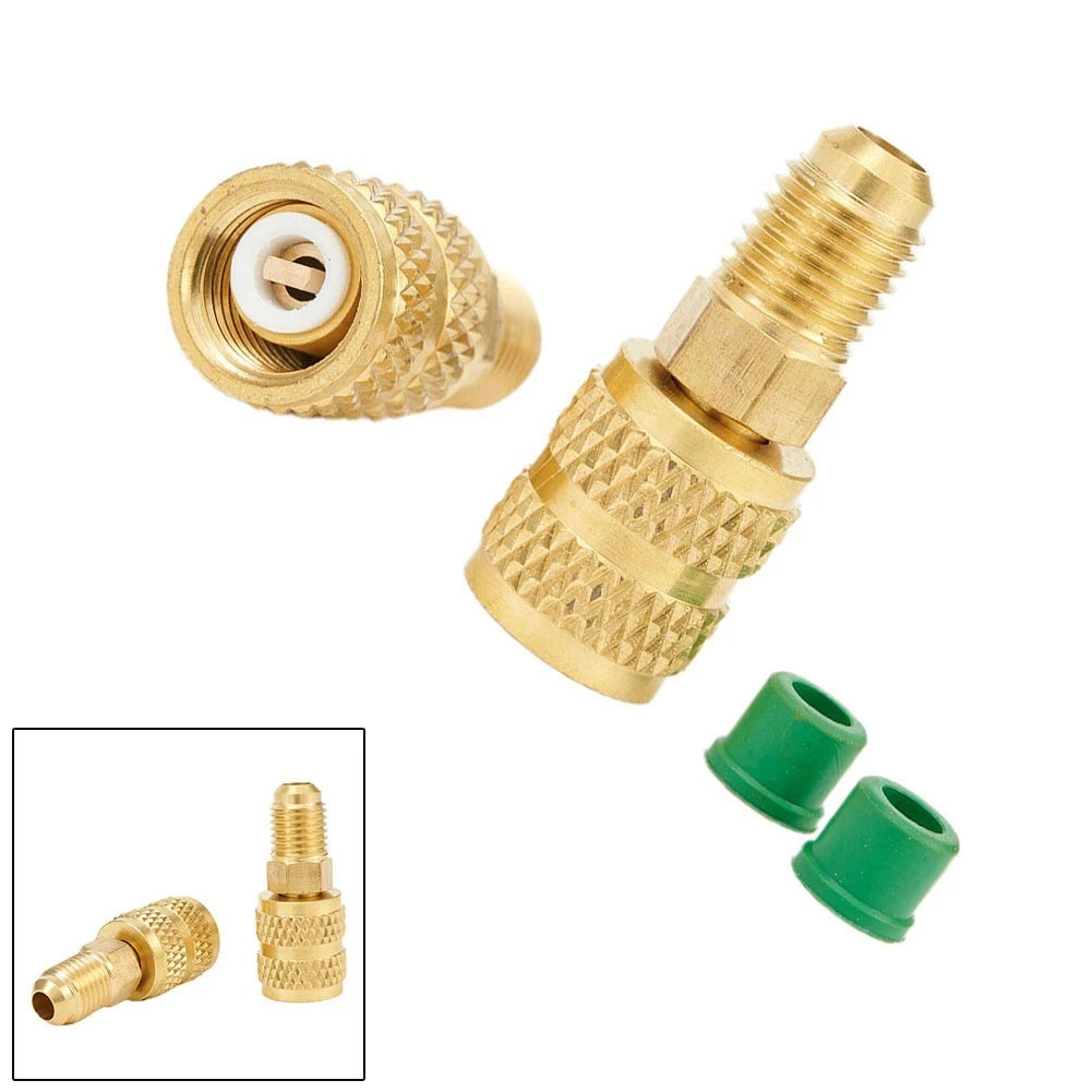 R410a Adapter Tool 5/16" SAE Female Connector for Cool Couplers