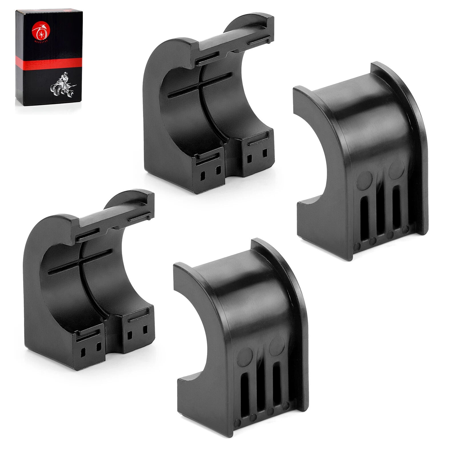 Set of 4 Rear Stabilizer Bushings for Polaris RZR 570 1000 XP 4 (2014–2023)