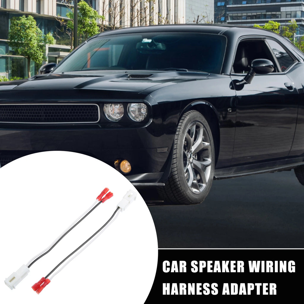 Dash Tweeter Speaker Wiring Harness Set for Dodge Jeep Chrysler (2 Pack)