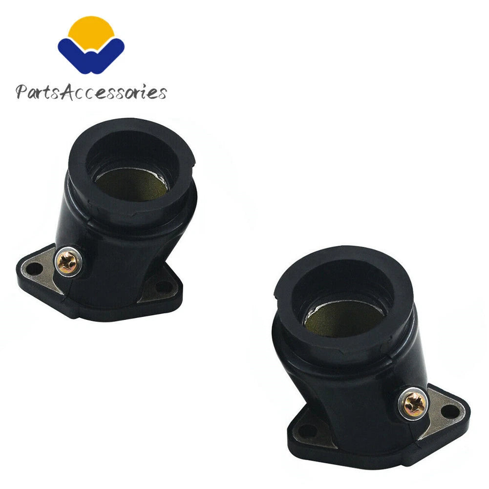 Set of 2 Carburetor Intake Manifold Joint Boot Pipe for Honda Rebel CA250 CMX250