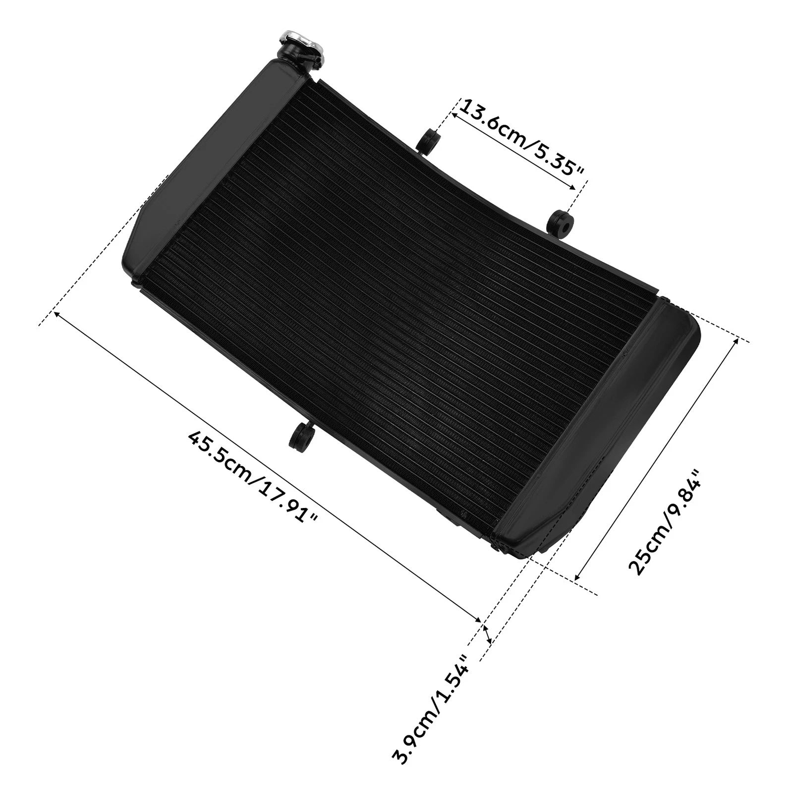 Replacement Radiator for Honda CBR600F4i (2001–2004)