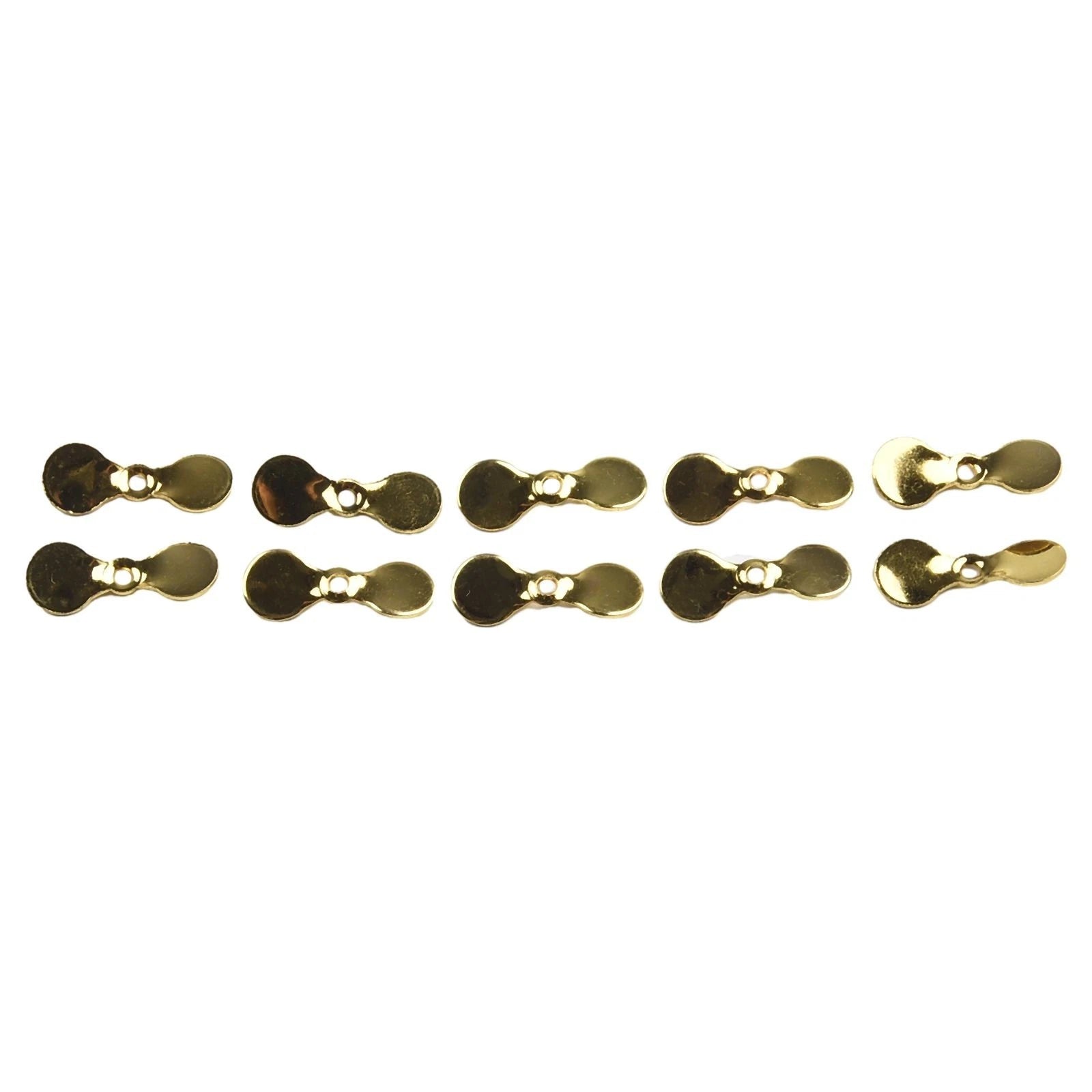 10pcs Reflective Propeller Blades for Fishing (Universal)