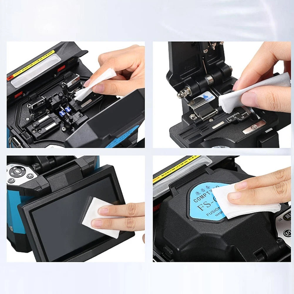 Dust-free Optical Fiber Cleaning Wipes for Bare Fiber (600+ Uses)