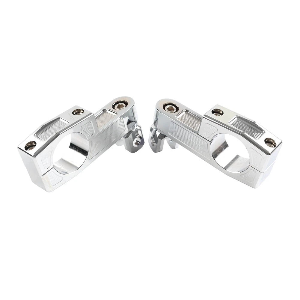 Engine Guard Highway Crash Bar Mount Foot Peg Rest Clamp for Harley