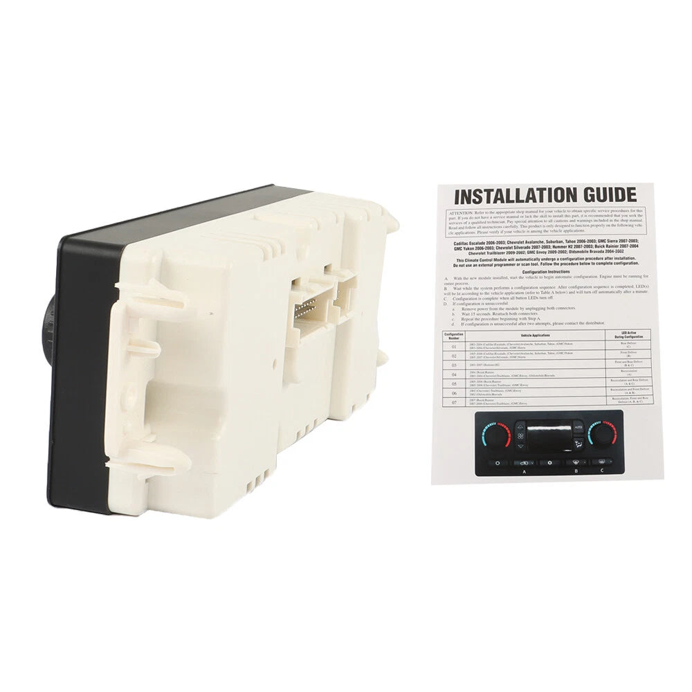 AC Heater Climate Control Module for Chevy GMC (599-211XD)