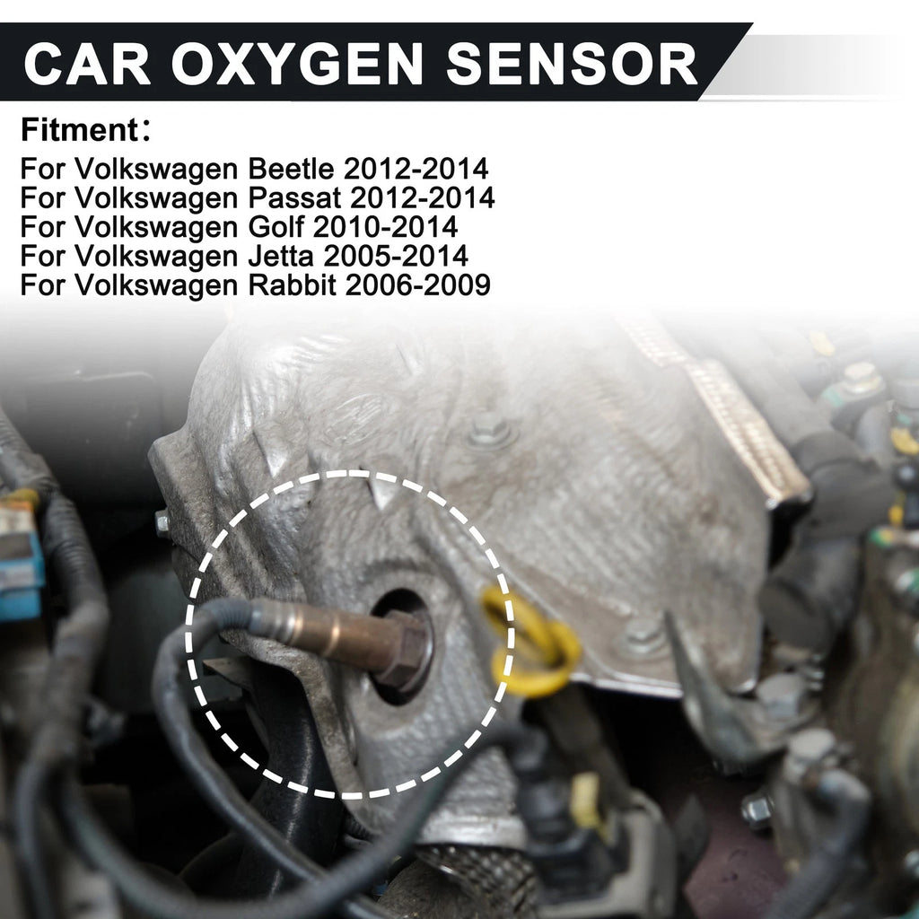 Upstream and Downstream Oxygen Sensor for Volkswagen Beetle (2012–2014)