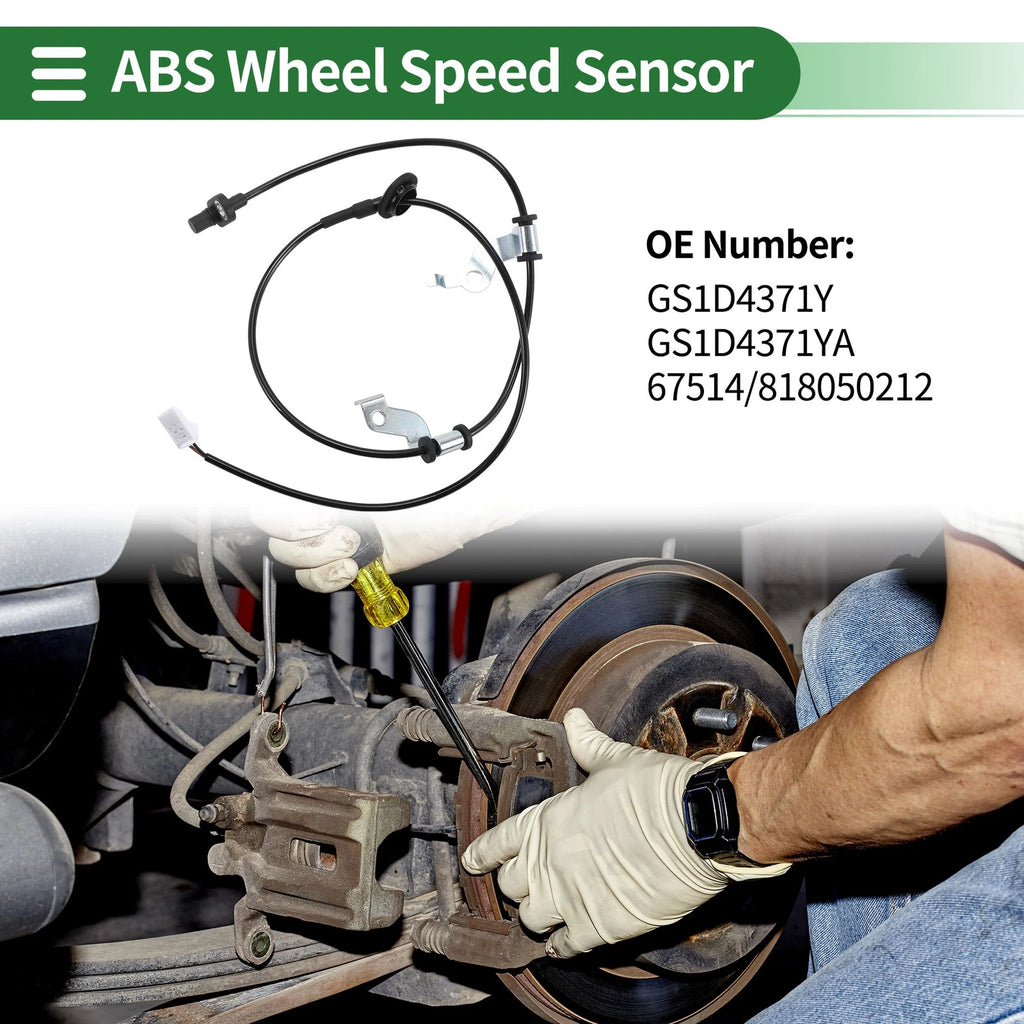 ABS Wheel Speed Sensor Replacement for Mazda 6 (2008–2011) Rear