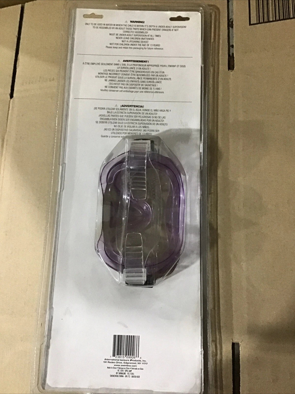 Mask & Snorkel Set for Solstice Swimline 9926