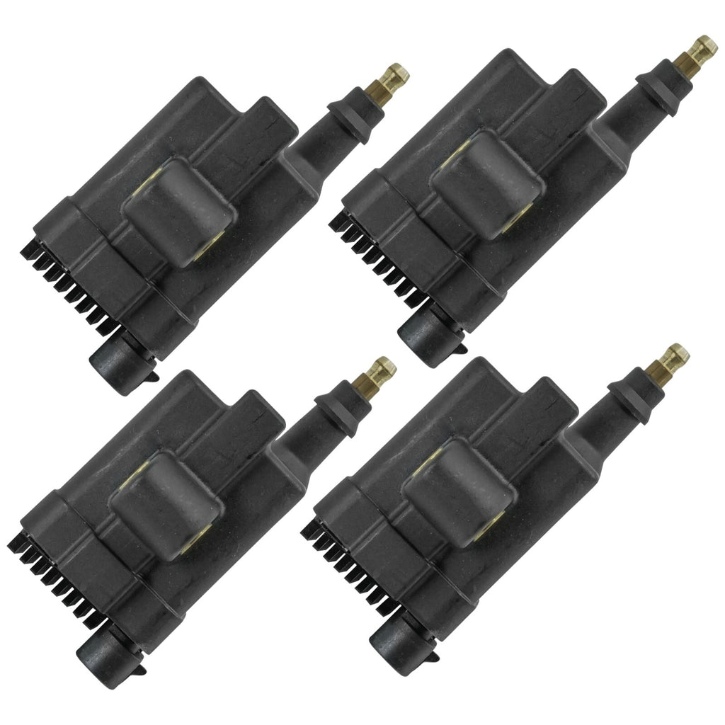 4-Pack Ignition Coils Replacement for Mercury Outboard 40 50 60 EFI 4Cyl (2005–2015)