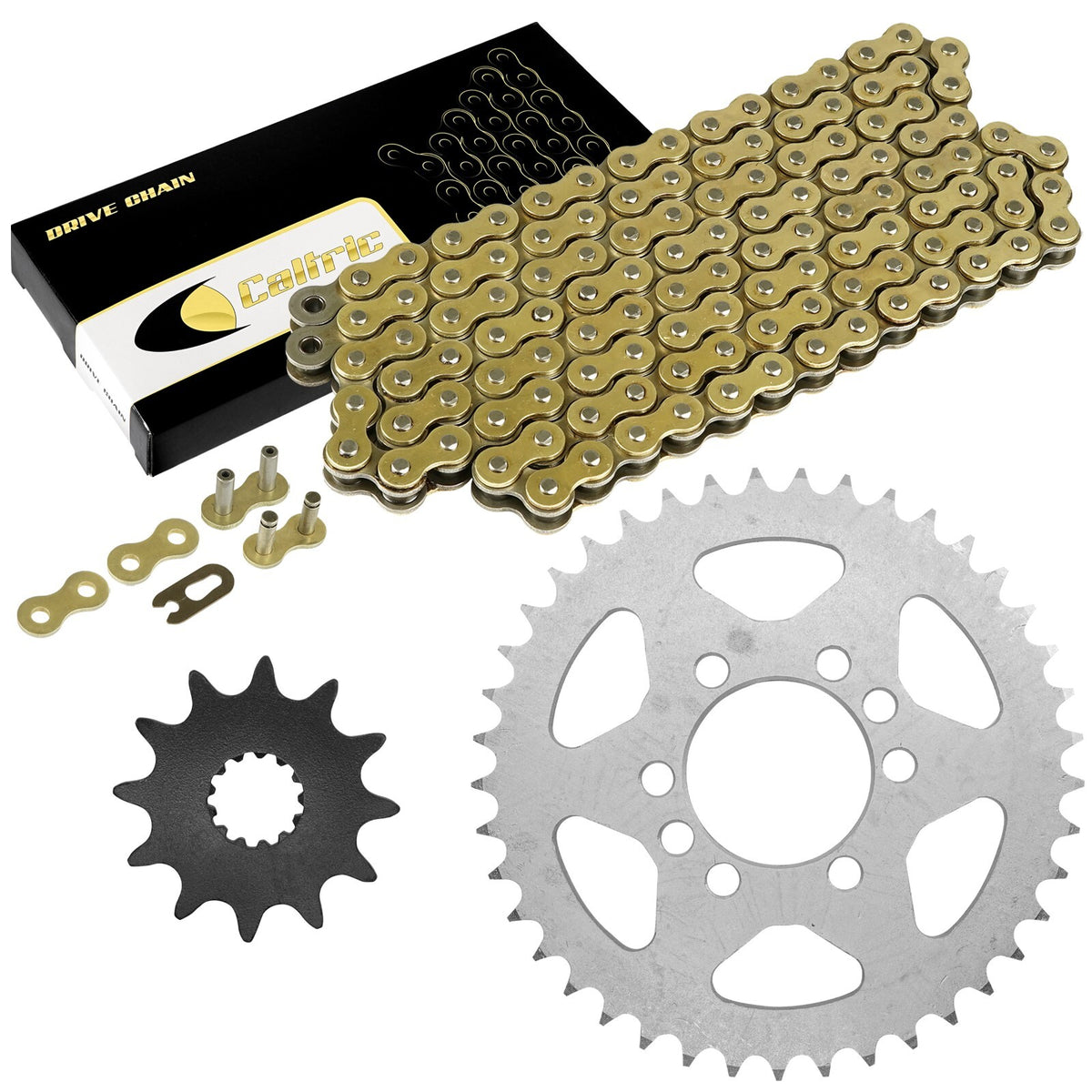 Drive Chain and Sprockets Kit for Suzuki LT230S Quadsport 230 (1985–1988)