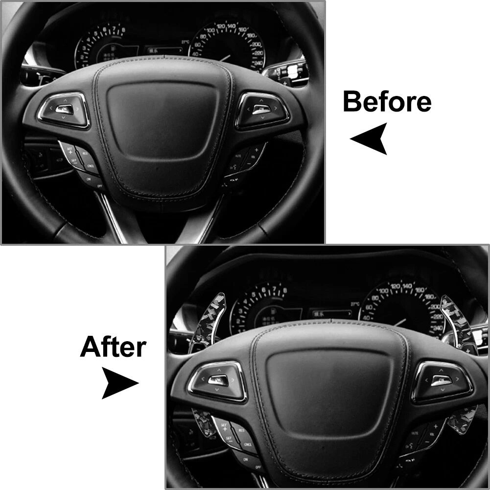 Steering Wheel Shifter Paddle Extension For Ford Fusion Mondeo