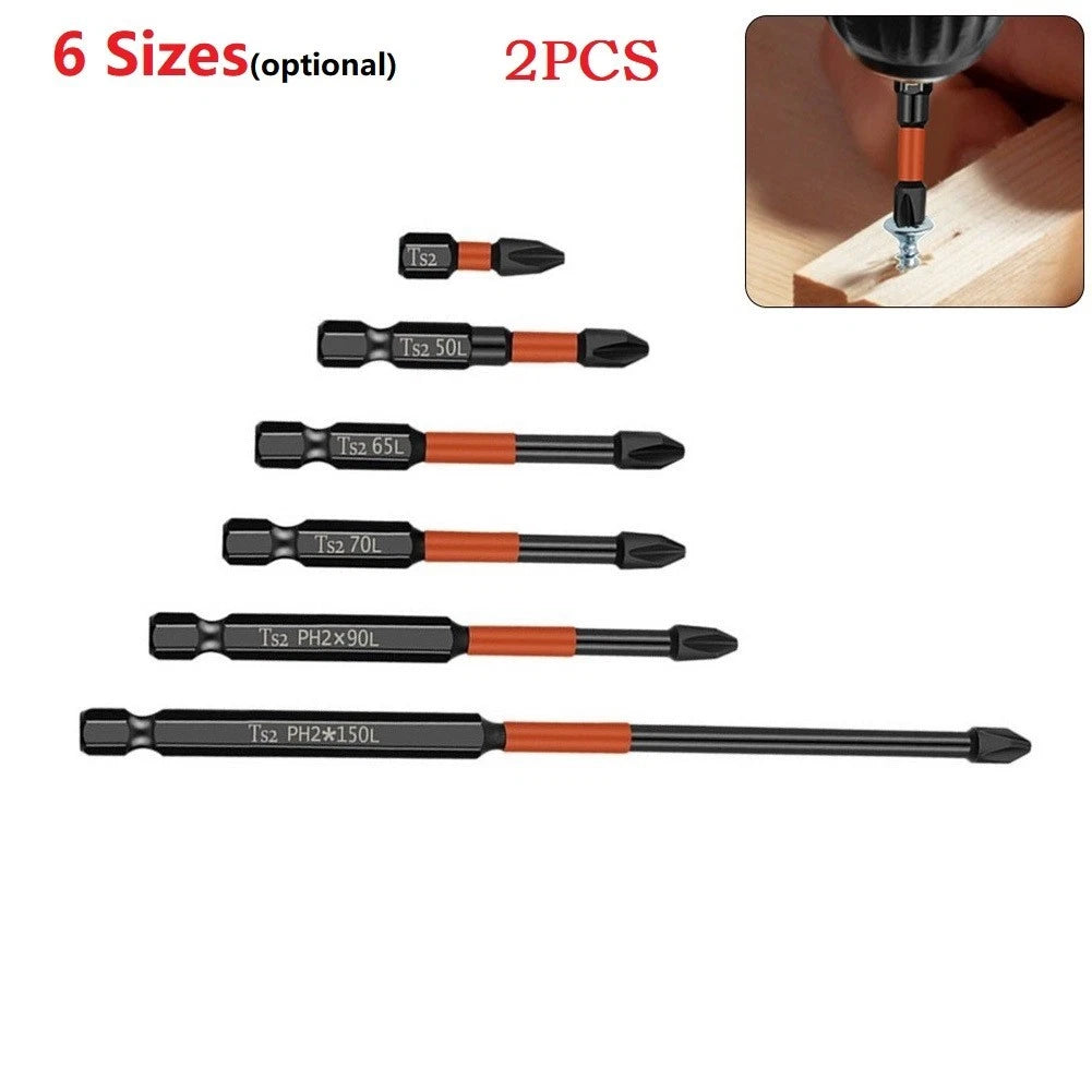 Screwdriver Bit Set for Hand Tools (25/50/65/70/90/150mm)