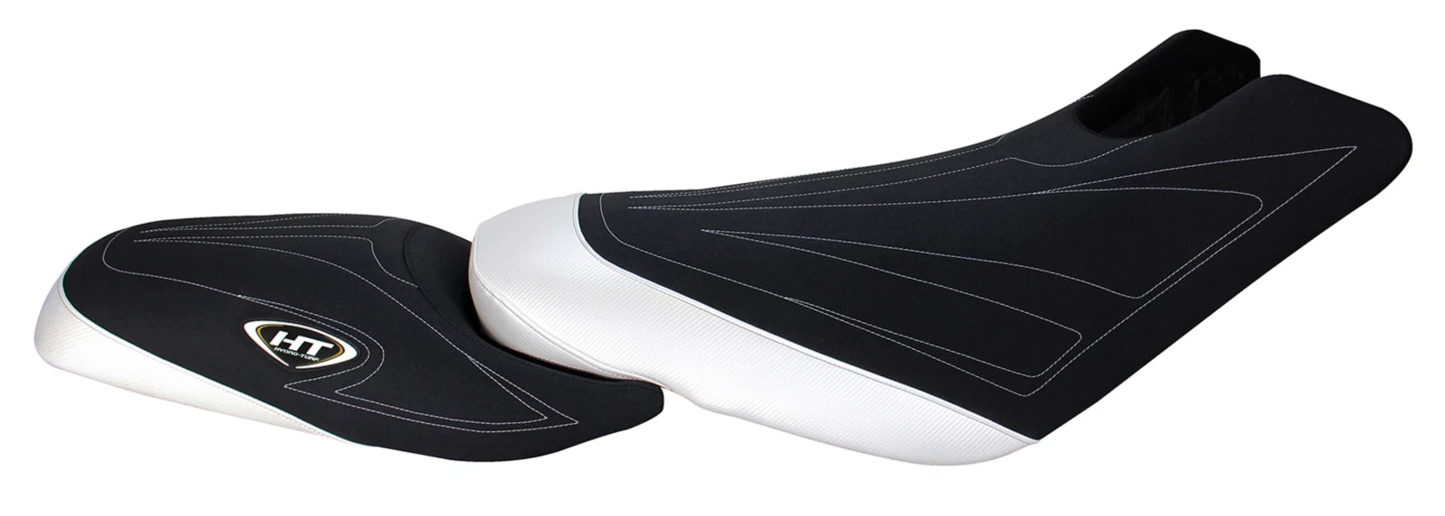 Hydro-Turf Seat Cover for Sea-Doo GTX GTI (1996–2000) Black Suede/White CF