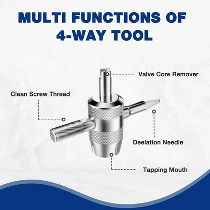 Heavy Duty Motorcycle Tire Repair Kit with Rim Protection and Levers