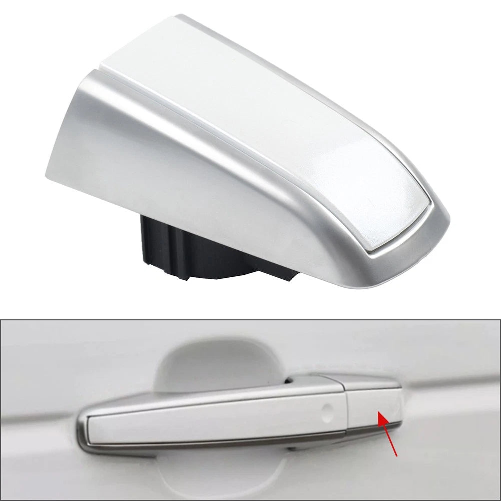 1x Right Silver Rear Door Handle Cap For Discovery 5 Range Rover Sport Evoque